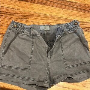 Women's Gray Casual Shorts